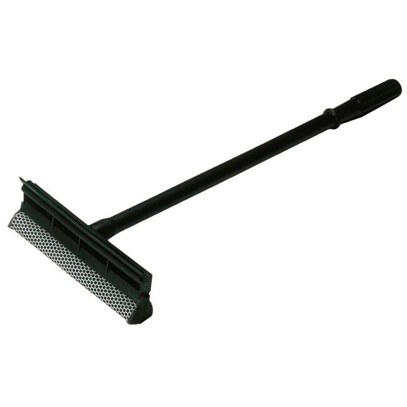 Autobørster, Vikan, Windscreen scraper w/sponge, hvid, 200mmx545mm