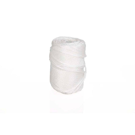 Snor, 3 mm, rullelængde: 120.00 m, PP, gul, brudstyrke modstandsdygtig over for 50 kg, Rulle, rullevægt: 0.50 kg, pakke a 1 rulle, Parcel cord 4-ply