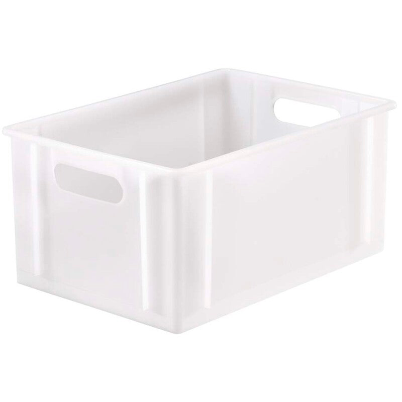 Plastkasse SmartStore, transparent, 12,5L med låg , 340mm x 240mm x 160mm, EC4
