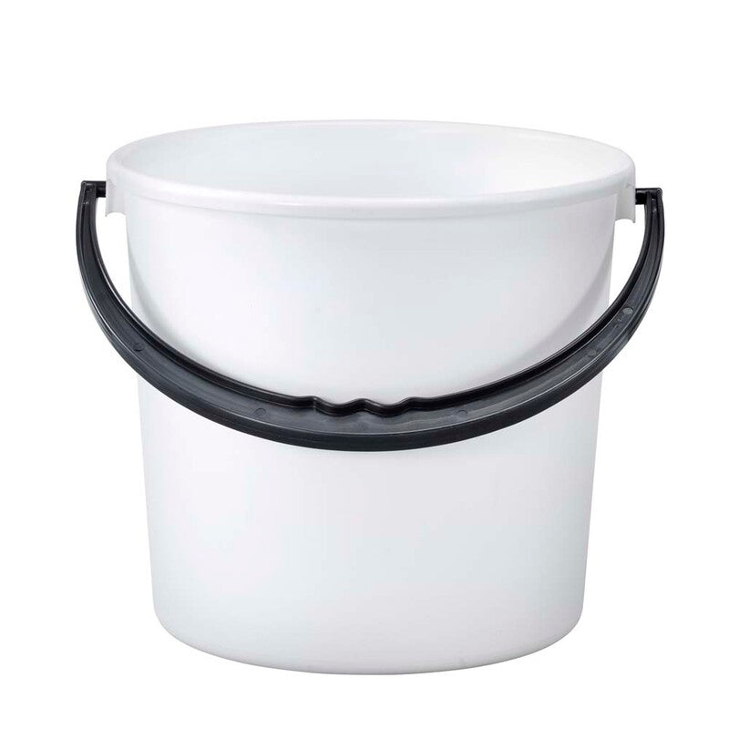 10L med låg, PP ESD, hvid, 300mmx270mm x 250mm