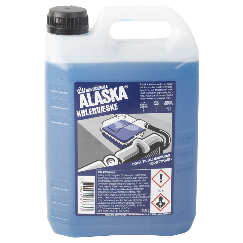 Bilrengøring, Alaska, Coolant, 2500 ml
