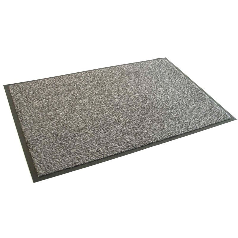 Dørmåtter, Clean Carpet, Indoor, Serie 1000, grå, 900mmx1500mm x 7mm