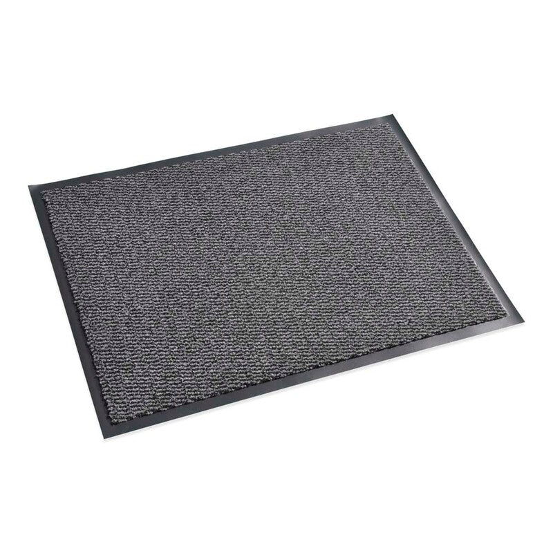 Dørmåtter, Clean Carpet, Indoor, Serie 520 PP, grå/sort, 800mmx1200mm x 5mm