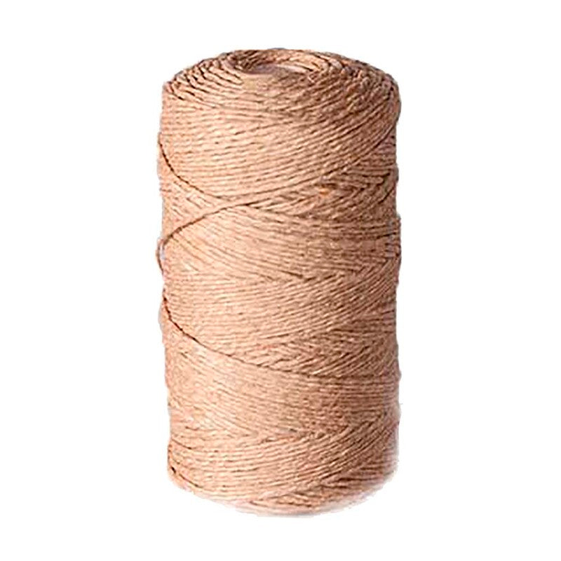 Snor, 1,7mm, rullelængde: 200.00 m, hamp, gul, brudstyrke Resistant approx. 19 kg, Rulle, rullevægt: 0.50 kg, pakke a 1 rulle, Binder twine 6/6