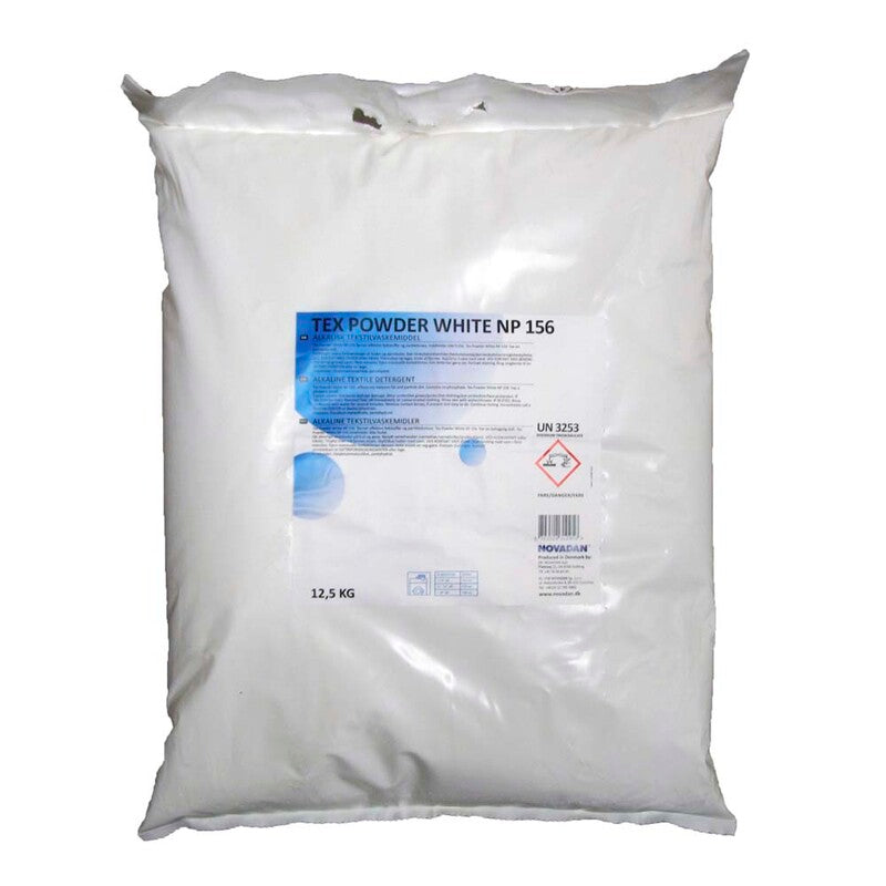 Vaskepulver, Novadan, 12,5kg TEX POWDER 156