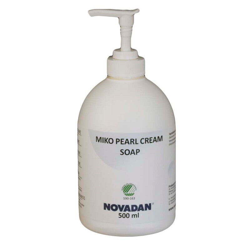Cremesæbe, Novadan, Miko, Pumpeflaske, 500 ml, sæbe, pearl, 14 Units