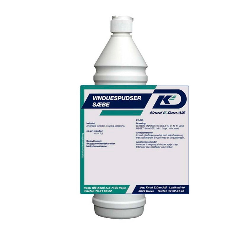 Vinduespuds, Cleanline, Vinduespudsersæbe, 1 l