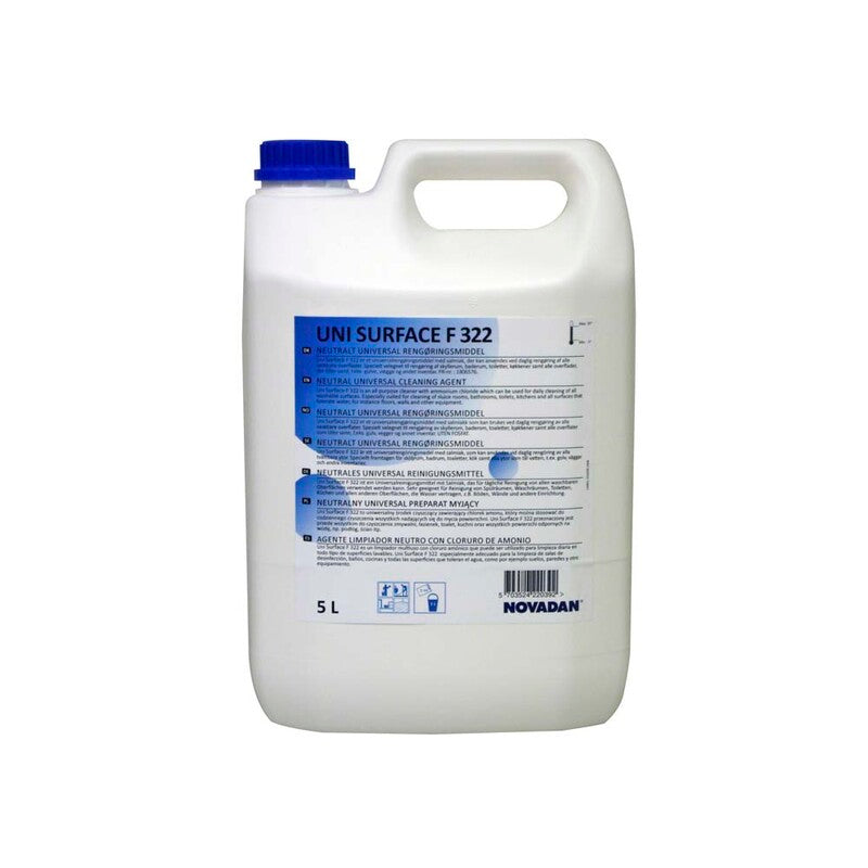 Universal rengøring, Novadan, UNIVERSAL UNI SURFACE F322, 5 l