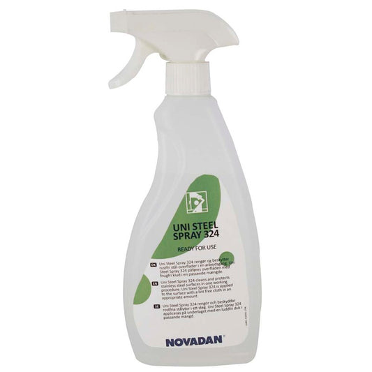 Stålpleje, Novadan, Steel care Uni spray 324, 750 ml