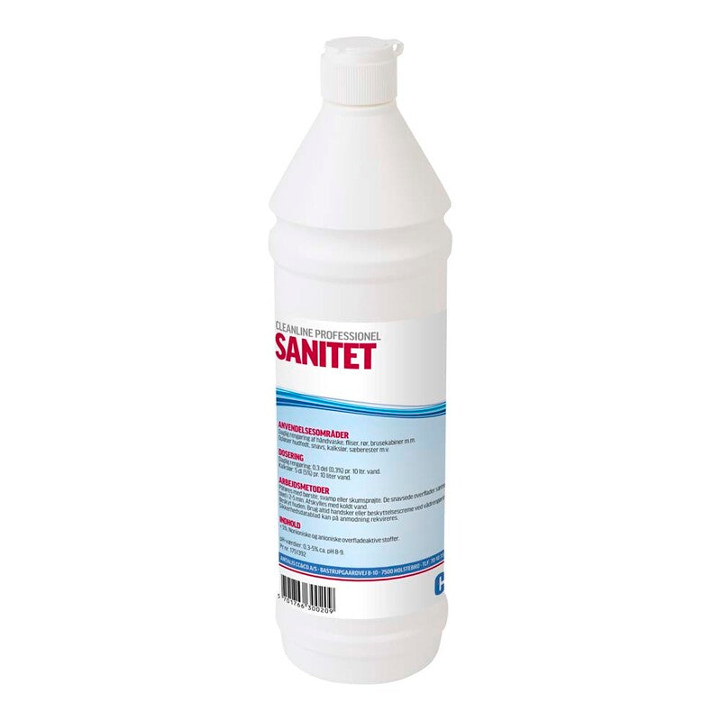 Sanitetsrengøring, Cleanline, Sanitet Cleanline, 1 l
