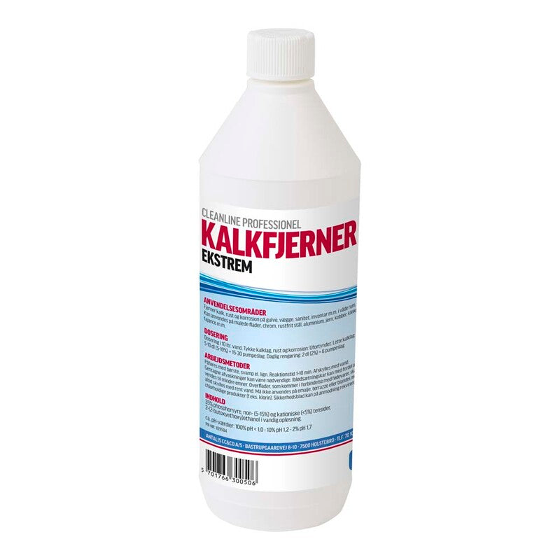 Kalkfjerner, Cleanline, Extreme, 1 l