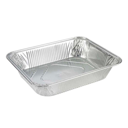 Gastrobakke, Plus Pack, 1/2GN, 1-Compartments, Rektangulær, 3600 ml, 324x263x60mm, aluminium, aluminium, pakke a 10 stk
