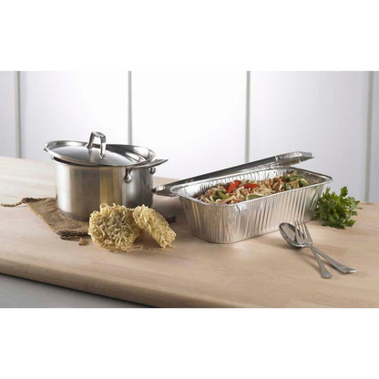 Gastrobakke, Plus Pack, 1/3GN, 1-Compartments, Rektangulær, 2800 ml, 320x166x82mm, aluminium, aluminium, pakke a 10 stk