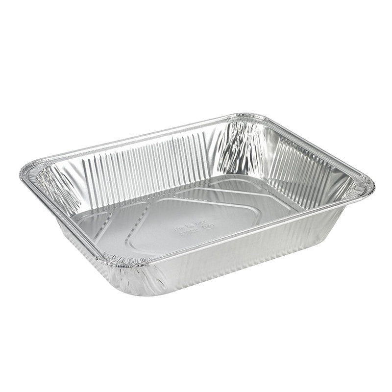 Gastrobakke, Plus Pack, 1/2GN, 1-Compartments, Rektangulær, 3600 ml, 324x263x60mm, aluminium, aluminium, pakke a 100 stk