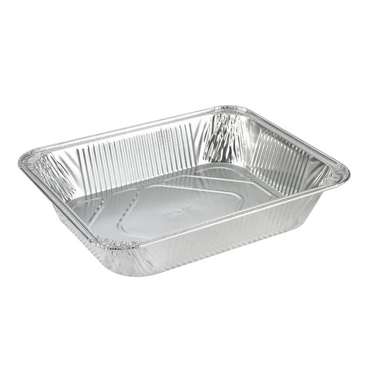 Gastrobakke, Plus Pack, 1/2GN, 1-Compartments, Rektangulær, 3600 ml, 324x263x60mm, aluminium, aluminium, pakke a 100 stk