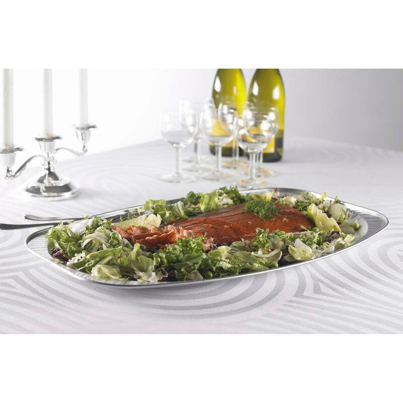 Cateringfad, Plus Pack, Rektangulær, 548 x 359 x 22 mm, aluminium, aluminium, Large, pakke a 10 stk, Smooth, Fødevaregodkendt