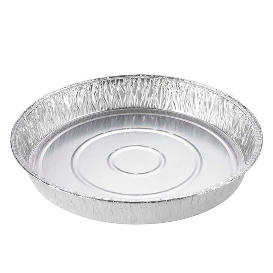 Foliebakke, Plus Pack, Rund, 2070 ml, Ø 285, højde 39, aluminium, aluminium, pakke med 550 stk, 1-Compartments