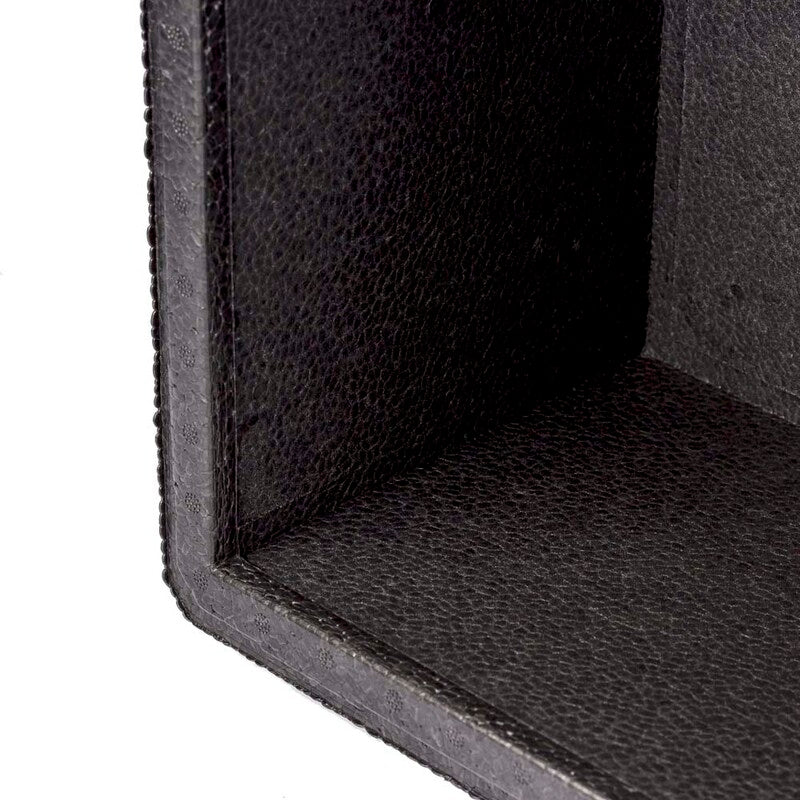 Termo skumkasse, 1/1GN, Rektangulær, 595x390x230mm, Expanded polypropylene (EPP), sort, 1 stk