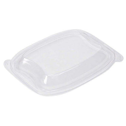 Låg t/plastbakke, Plus Pack Bistro, Rektangulær, 190x155x23mm, PS, transparent, karton a 300 stk