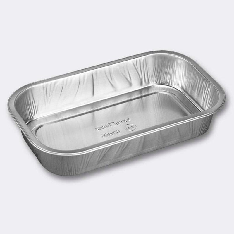 Foliebakke, Plus Pack Ready2Cook, 1-Compartments, Rektangulær, 964 ml, 234x138x43mm, aluminium, aluminium, pakke a 160 stk