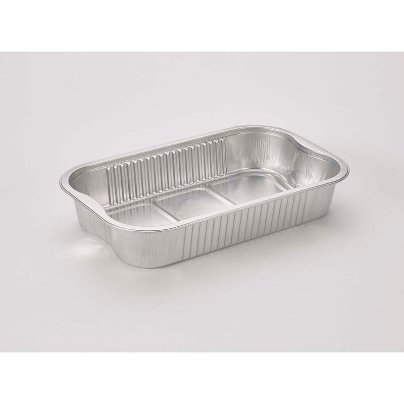 Foliebakke, Plus Pack Ready2Cook, Rektangulær, 1400 ml, 265x162x47mm, aluminium, aluminium, pakke a 150 stk