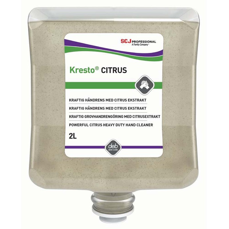 Håndrens, Deb, Kresto Citrus, refill, 2 l