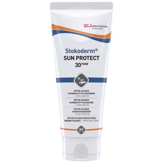 Solcreme, Deb, Stokoderm Sun Protect Pure, Faktor 30, 100 ml