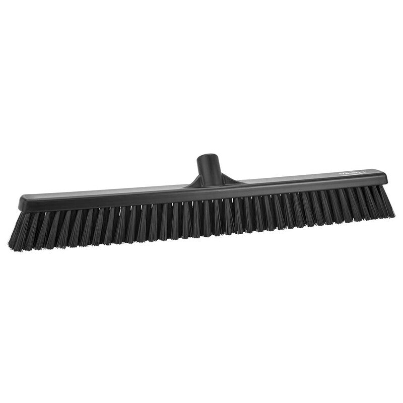 Indendørs kost, Vikan, Floor broom soft/stiff, sortx610mm