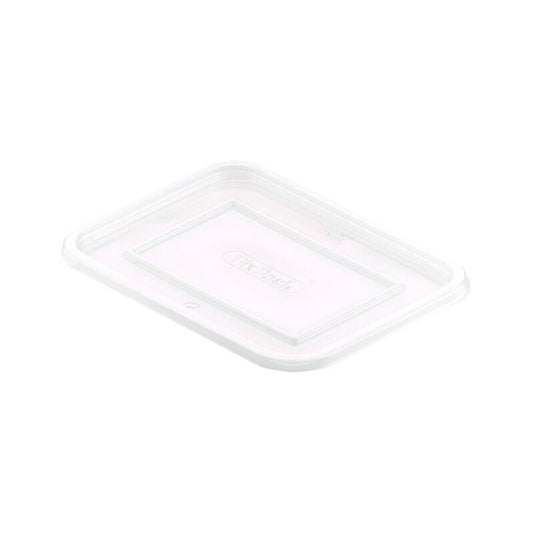 Plastbakke, Duni Fixpack, 500 ml, 146x110x6mm, PP, transparent, karton a 500 stk