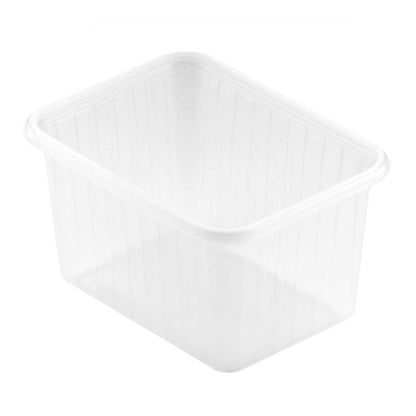 Plastbakke, Duni Fixpack, 750 ml, 146x110x83mm, PP, transparent, karton a 500 stk