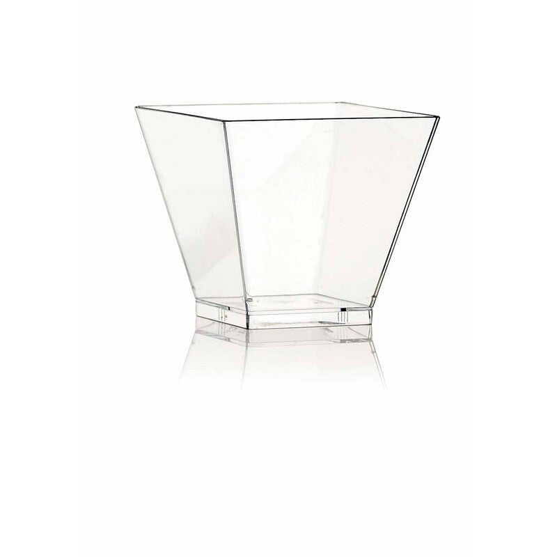 Dessertbæger, Kova, 60 ml, 50x50x45mm, PS, transparent, karton a 300 stk