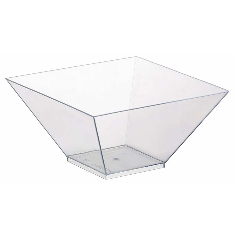 Salatbowle, Rund, 550 ml, 130x130x700mm, PS, transparent, karton a 100 stk