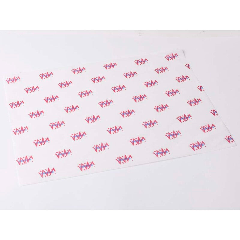 Stanset papir, flat bag, 30 g/m2, 370, x 500 mm, Papir + PE, hvid, almindelig, pakke med 1020 ark, palle a 60 kartoner, Fødevaregodkendt