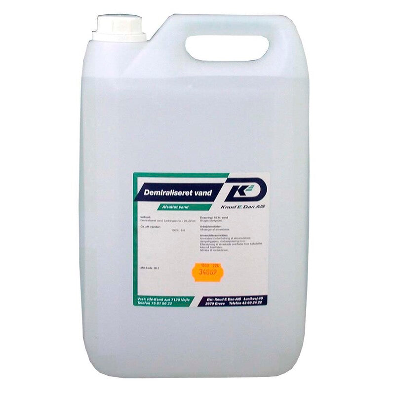 Water demineralized, transparent, 10000301