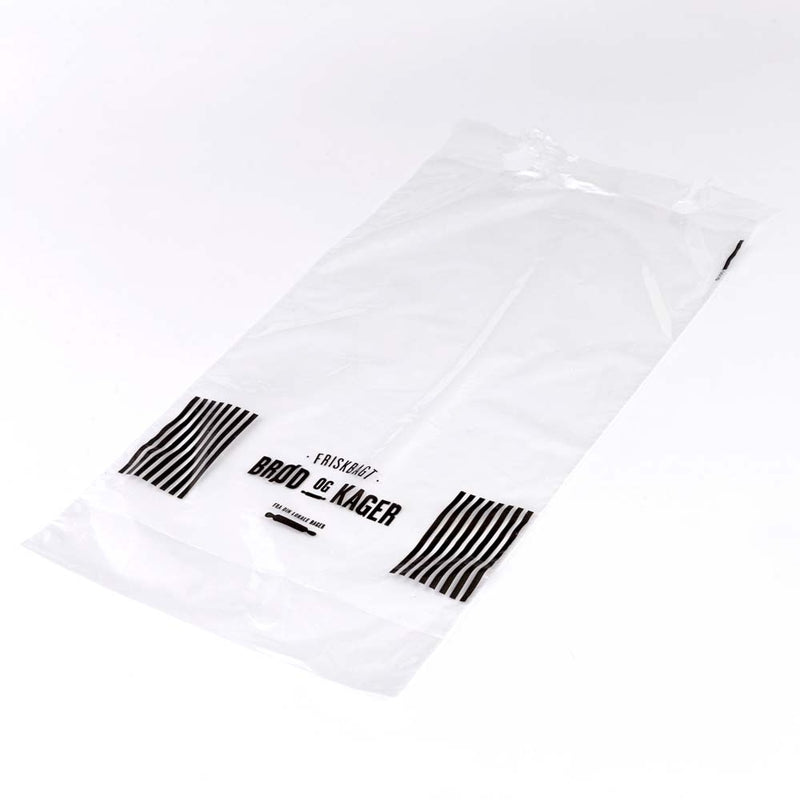 Plastikpose, 30 µm, 250 x 450 mm, LD-PE, klar, karton a 1000 stk, Fødevaregodkendt
