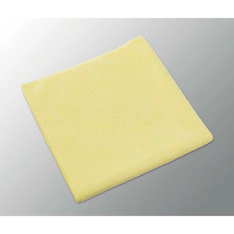Mikrofiberklude, Vileda, MicroTuff Base, gul, 360mmx360mm, pakke a 5 stk