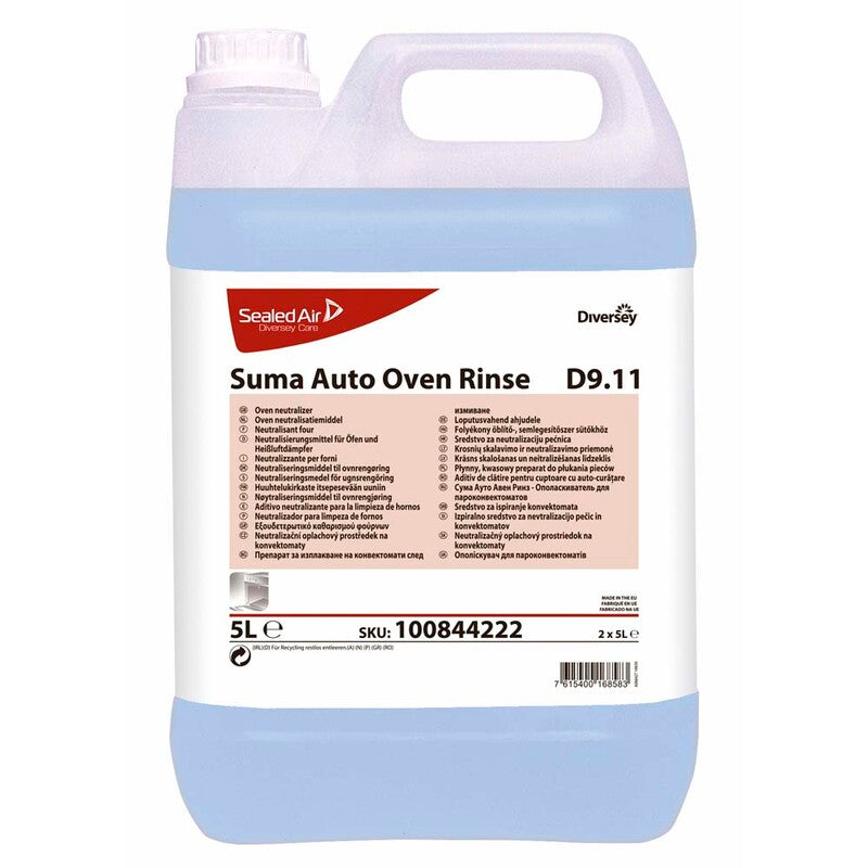 Ovn og grill-rens, Diversey, Suma, RINSE D9.11, 5 l