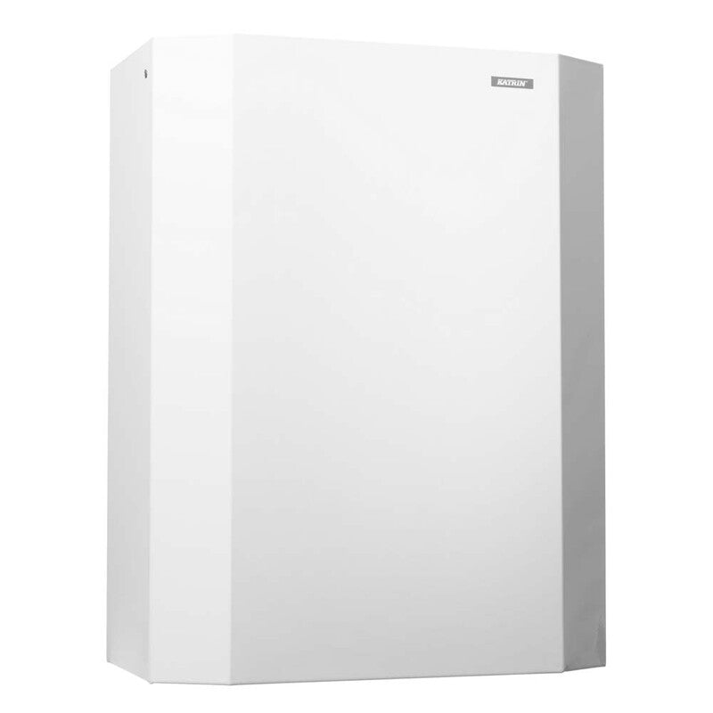 Affaldsspand, Katrin, 25L Metal, hvid, 170mmx355mm x 460mm