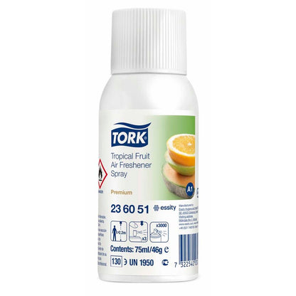 Luftfrisker, Tork, A1, Tropical fruit, 75 ml, pakke a 12 stk