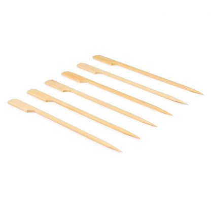 Træbestik, 180 mm, træ, træ, Træspyd, pakke a 250 stk