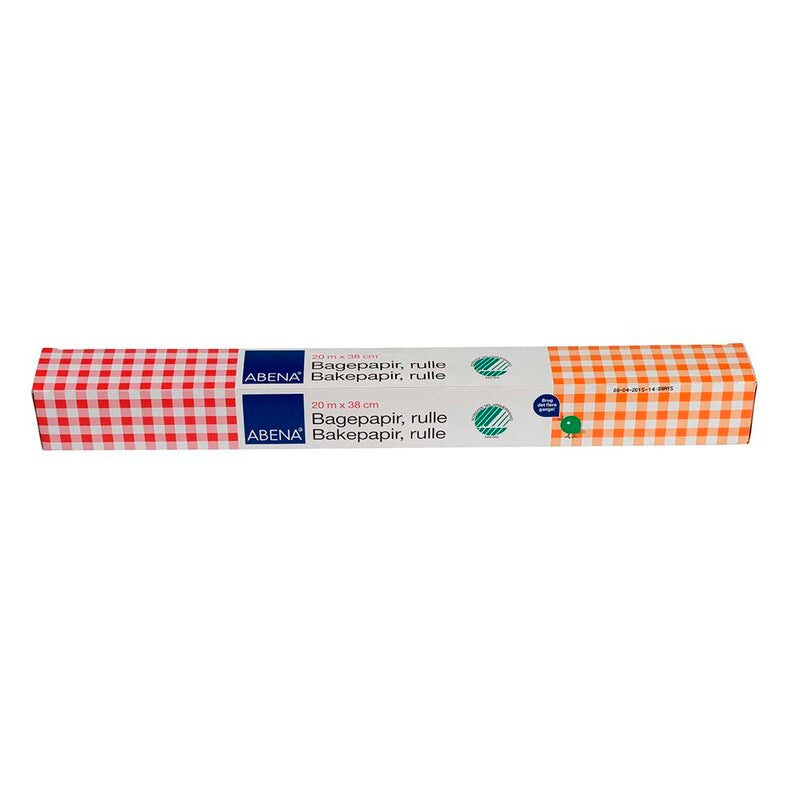 Bagepapir Silikone, Rulle, 41 g/m2, 380 mm x 20.00 m, Pergamentpapir, naturlig, 1 reel, Fødevaregodkendt