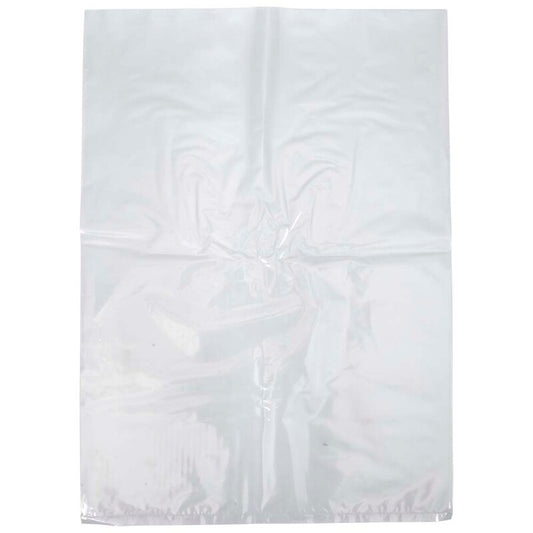 Plastikpose, 70 µm, 500 x 700 mm, LD-PE, transparent, pakke a 250 stk, Fødevaregodkendt