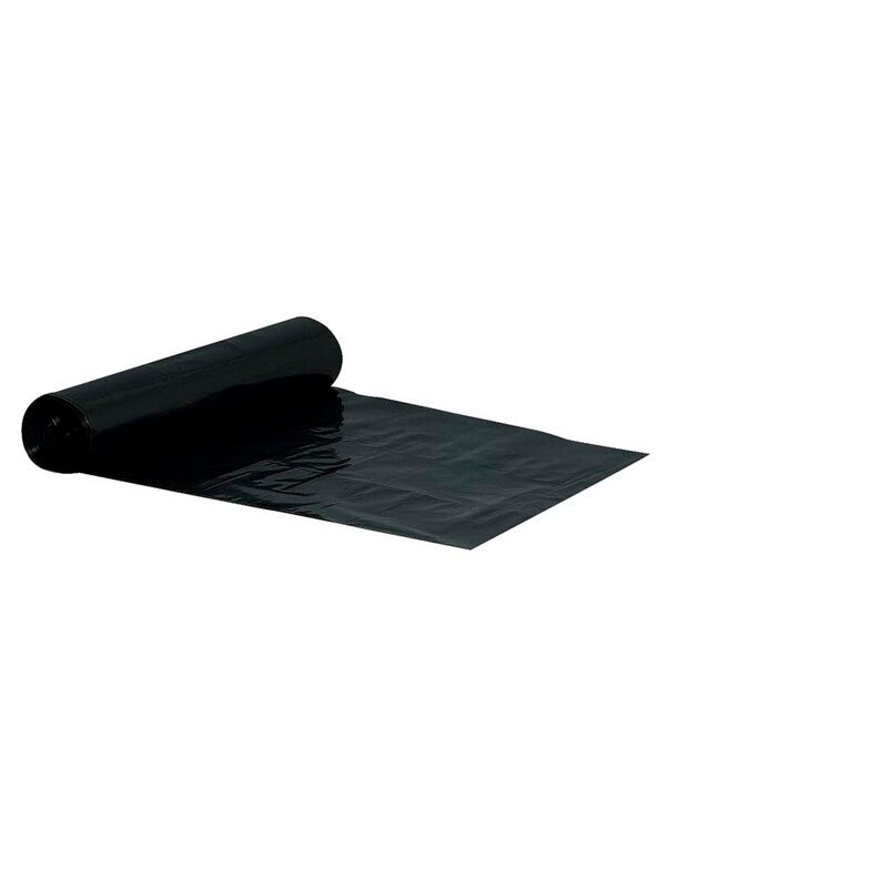Affaldssække, 45 µm, 510 x 800 mm, LD-PE, mørkegrå, rulle a 10 stk