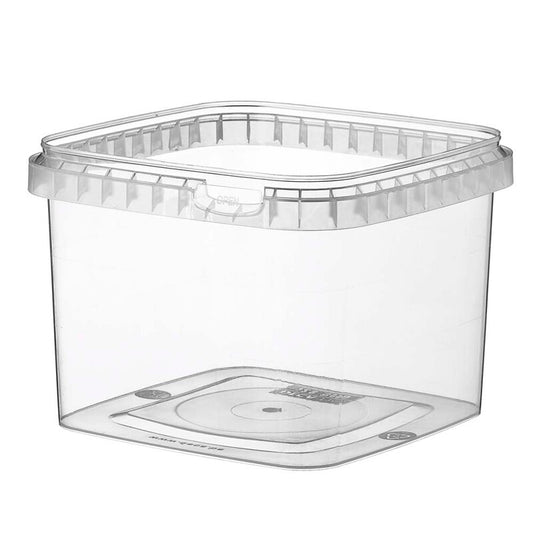 Condibøtte, Without lid, 960 ml, 128x128x89mm, PP, transparent, SMALL, karton a 216 stk