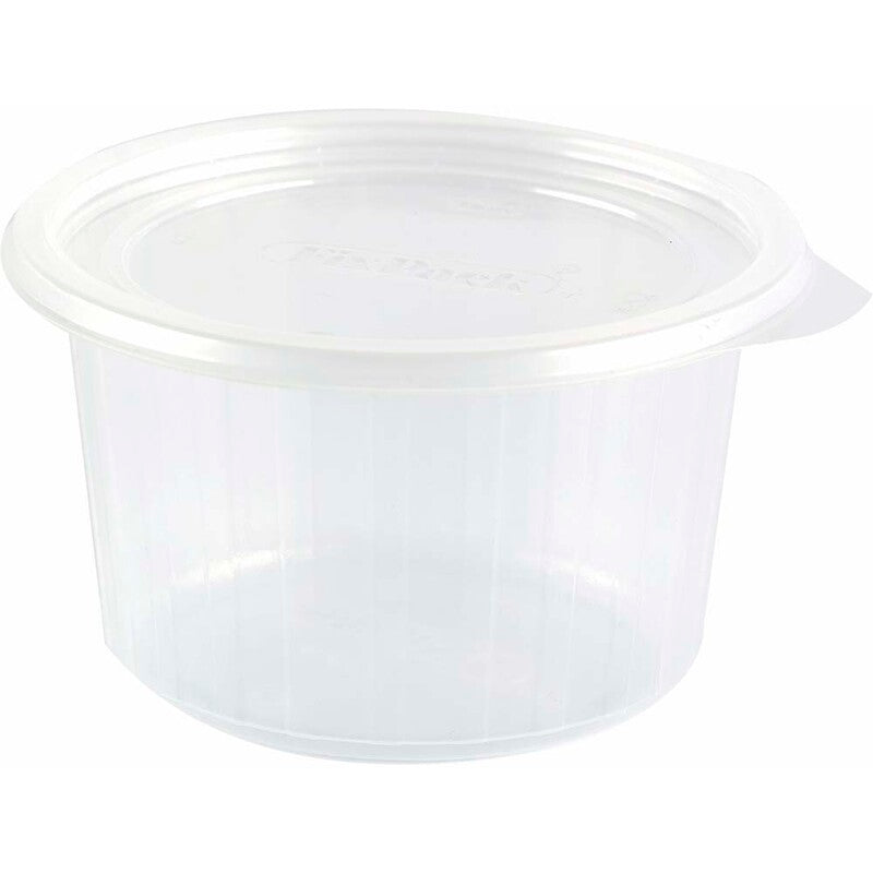 Plastbakke, Duni Fixpack, Rund, 300 ml, Ø 112, højde 61, PP, transparent, karton a 700 stk