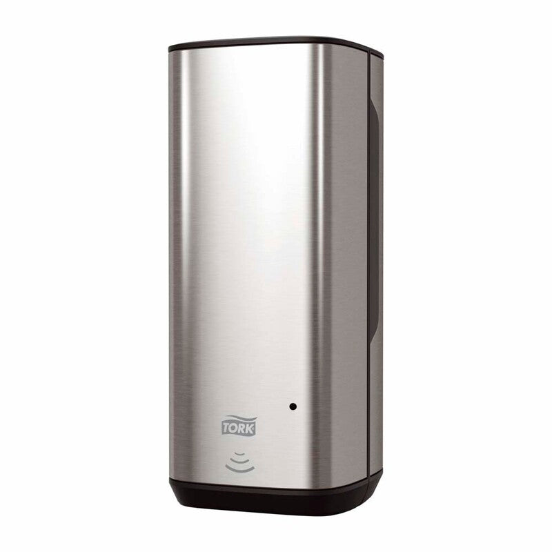 Sæbedispenser, Tork, S4, Sensor Steel, rustfrit stål