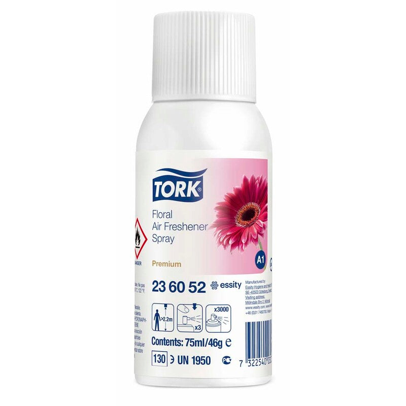 Luftfrisker, Tork, A1, Flower, 75 ml, pakke a 12 stk
