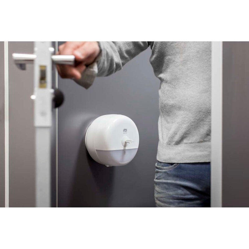 Toiletpapir Jumbo, Tork, Advanced, Smartone T8, 2 lag, hvid x 207.00m, kasse a 6 ruller, FSC Mix Credit
