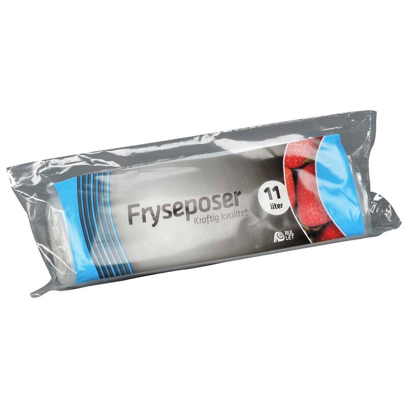 Fryseposer, 32 µm, 290 x 540 mm, LD-PE, transparent, 11 l, rulle a 10 stk, Fødevaregodkendt