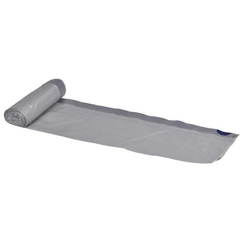 Spandeposer, 12 µm, 440 x 500 mm, LD-PE, mørkegrå, rulle a 20 stk
